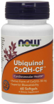 Now Foods Ubiquinol CoQH-CF 60 softgels