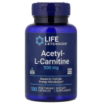 Life Extension Acetyl-L-Carnitine 500 mg 100 vcaps