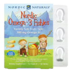Nordic Naturals Nordic Omega-3 Fishies 300 mg 36 fishies