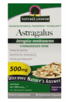 Nature's Answer Astragalus Root 500 mg 60 vcaps
