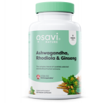 Osavi Ashwagandha, Rhodiola & Ginseng 120 vcaps