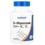 Nutricost D-Mannose 1000 mg 60 caps