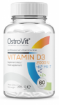OstroVit Vitamin D3 2000 IU + K2 MK-7 + C + Zinc 60 caps