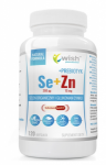 WISH Pharmaceutical Selenium 200 mcg + Zinc 15 mg + Prebiotic 120 caps