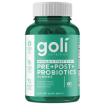 Goli Nutrition Pre + Post + Probiotics 60 gummies