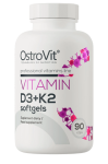 OstroVit Vitamin D3 2000 + K2 Softgels 90 softgels