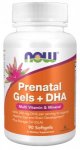 Now Foods Prenatal Gels + DHA 90 softgels