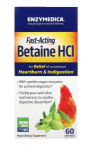 Enzymedica Betaine HCl 600 mg 60 caps