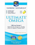 Nordic Naturals Ultimate Omega 1280 mg Lemon 120 softgels