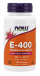 Now Foods Vitamin E-400 with Mixed Tocopherols 100 softgels