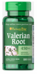 Puritan's Pride Valerian Root 450 mg 100 caps