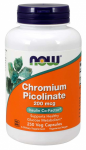 Now Foods Chromium Picolinate 200 mcg 250 vcaps