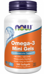 Now Foods Omega-3 Mini Gels 180 softgels