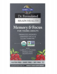 Garden of Life Dr. Formulated Brain Health Memory & Focus for Young Adults 60 vtabs