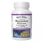 Natural Factors Stress-Relax Nighttime Magnesium Bisglycinate 90 caps