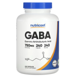 Nutricost Gaba 750 mg 240 caps