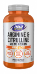 Now Foods Arginine & Citrulline 500 mg / 250 mg 240 vcaps