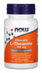 Now Foods L-Theanine 100 mg 90 chewables