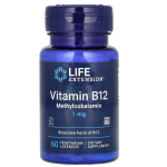 Life Extension Vitamin B12 Methylcobalamin 1 mg 60 lozenges