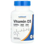 Nutricost Vitamin D3 5000 iu 240 caps