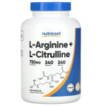 Nutricost L-Arginine + L-Citrulline 240 caps