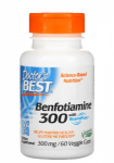 Doctor's Best Benfotiamine with BenfoPure 300 mg 60 vcaps