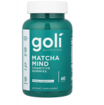 Goli Nutrition Matcha Mind Cognitive 60 gummies