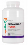 MyVita Vitamin C 1000 mg + Chelated Zinc 250 tab