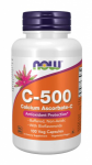 Now Foods Vitamin C-500 Calcium Ascorbate-C 100 vcaps