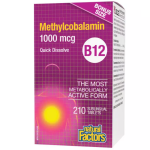 Natural Factors Vitamin B12 Methylcobalamin 1000 mcg 210 tab