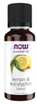 Now Foods Lemon & Eucalyptus Oil Blend 30 ml