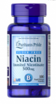 Puritan's Pride Niacin Flush Free 500 mg 100 caps