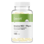 OstroVit Betaine HCl + Pepsin 650 mg/ 150 mg 100 caps