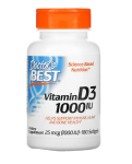 Doctor's Best Vitamin D3 1000 iu 180 softgels