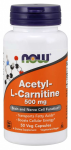 Now Foods Acetyl-L-Carnitine 500 mg 50 vcaps