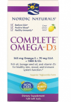 Nordic Naturals Complete Omega-D3 120 softgels