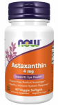 Now Foods Astaxanthin 4 mg 60 vsoftgels