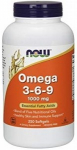 Now Foods Omega 3-6-9 250 softgels