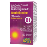 Natural Factors Benfotiamine plus Sulbutiamine 60 caps