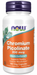 Now Foods Chromium Picolinate 200 mcg 100 vcaps