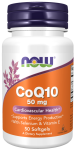 Now Foods Coenzyme Q10 50 mg 50 softgels