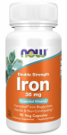 Now Foods Iron 36 mg Double Strength 90 vcaps