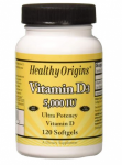 Healthy Origins Vitamin D-3 5000 iu 120 softgels