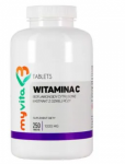 MyVita Vitamin C 1000 mg citrus biflavonoids rosehip extract 250 tab