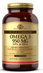 Solgar Triple Strength Omega-3 950 mg 100 softgels