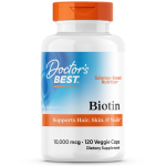 Doctor's Best Biotin 10.000 mcg 120 vcaps