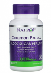 Natrol Cinnamon Extract 1000 mg 80 tab
