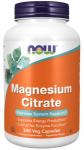 Now Foods Magnesium Citrate 400 mg 240 vcaps