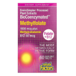Natural Factors BioCoenzymated Methylfolate 1000 mcg 60 tab