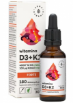 Aura Herbals Vitamin D3 4000 IU + K2 100 &micro;g Forte 30 ml